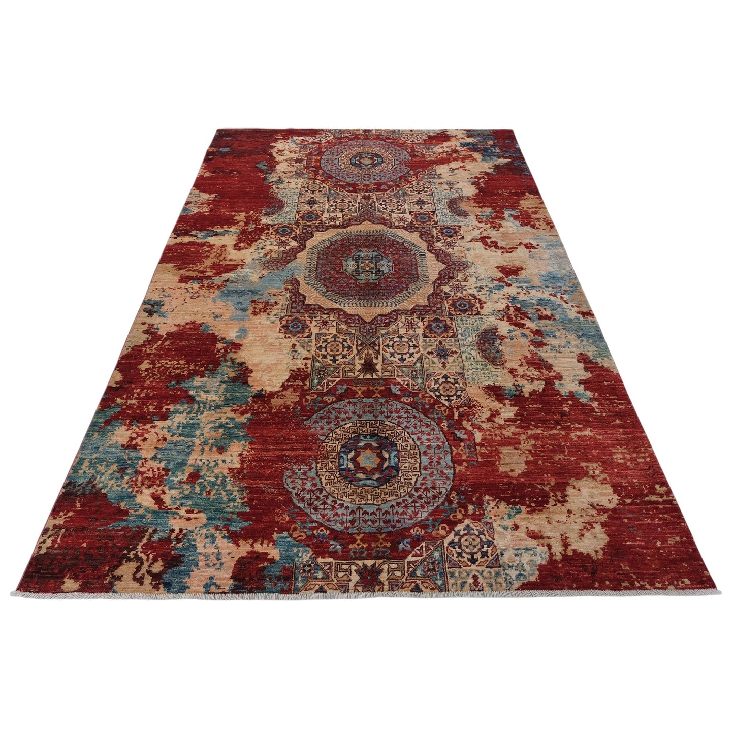 ARYANA MAMAB RED / MULTI 6' X 8'11"