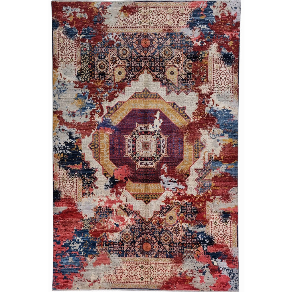 ARYANA ARYAN RED / NAVY 5'11" X 8'11"