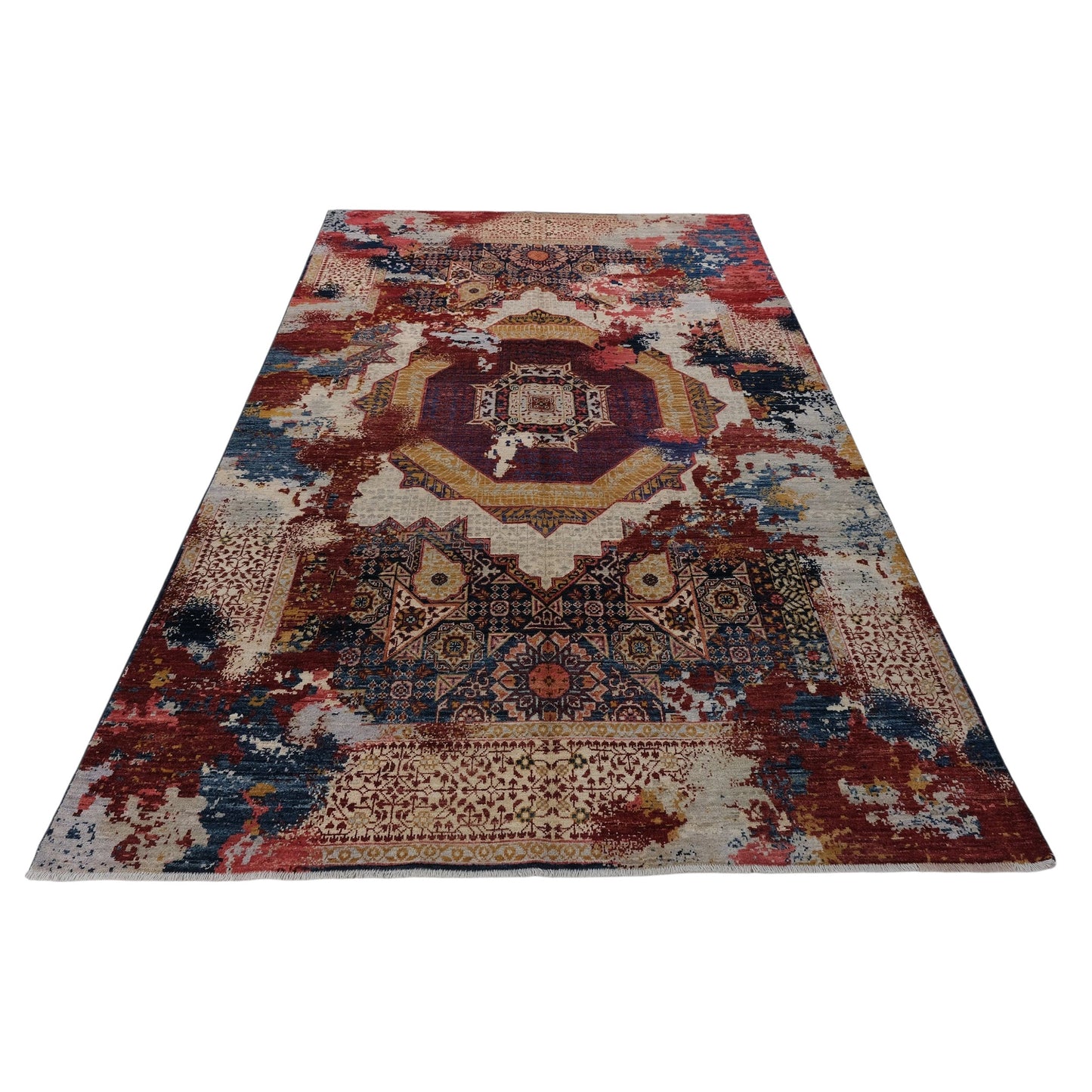 ARYANA ARYAN RED / NAVY 5'11" X 8'11"