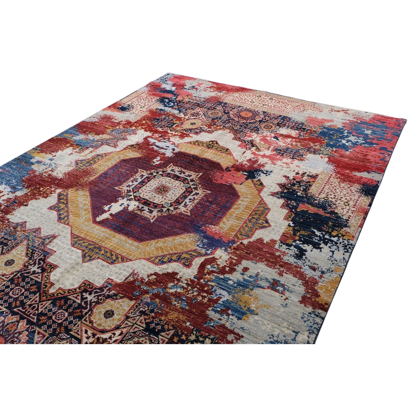ARYANA ARYAN RED / NAVY 5'11" X 8'11"