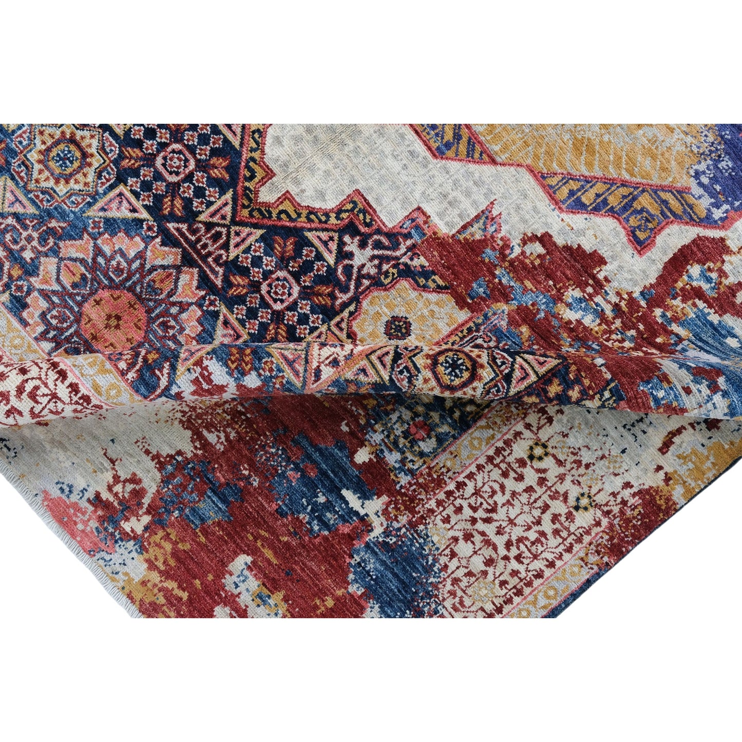 ARYANA ARYAN RED / NAVY 5'11" X 8'11"