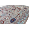ARYANA ARYAN CAMEL / LIGHT BLUE 9'7" X 13'4"