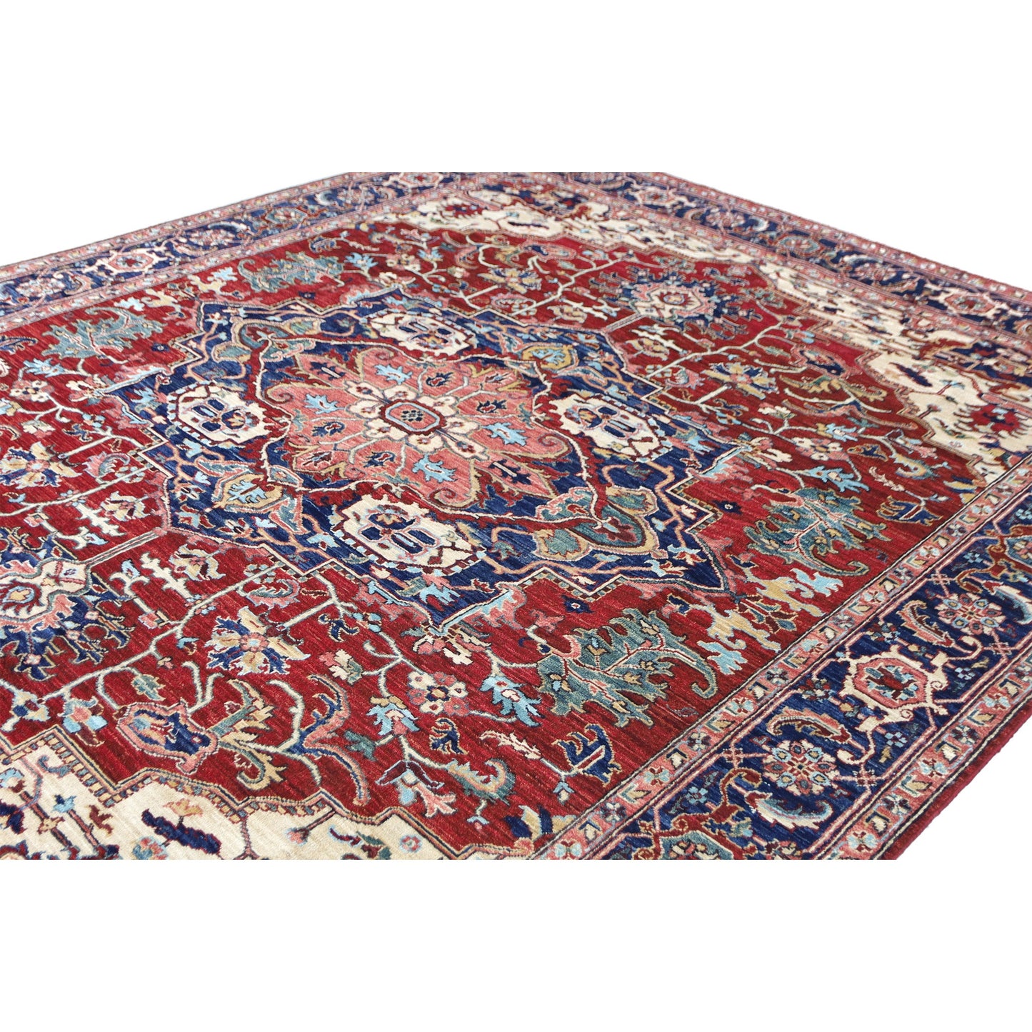 ARYANA ARYAN RED / NAVY 8'1" X 9'11"