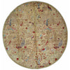 ARYANA ARYAN CAMEL / RED 7'10" X 8'2"