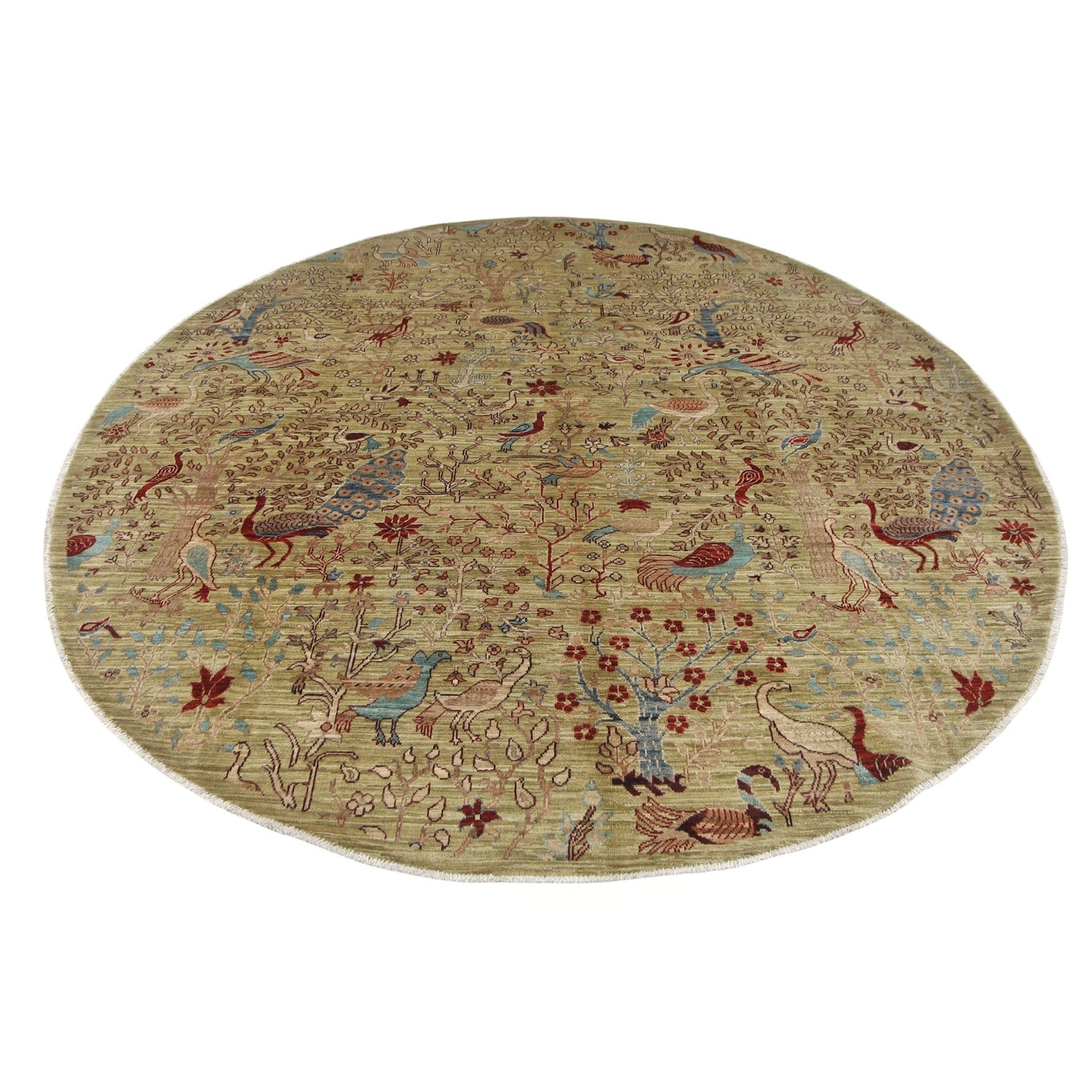 ARYANA ARYAN CAMEL / RED 7'10" X 8'2"