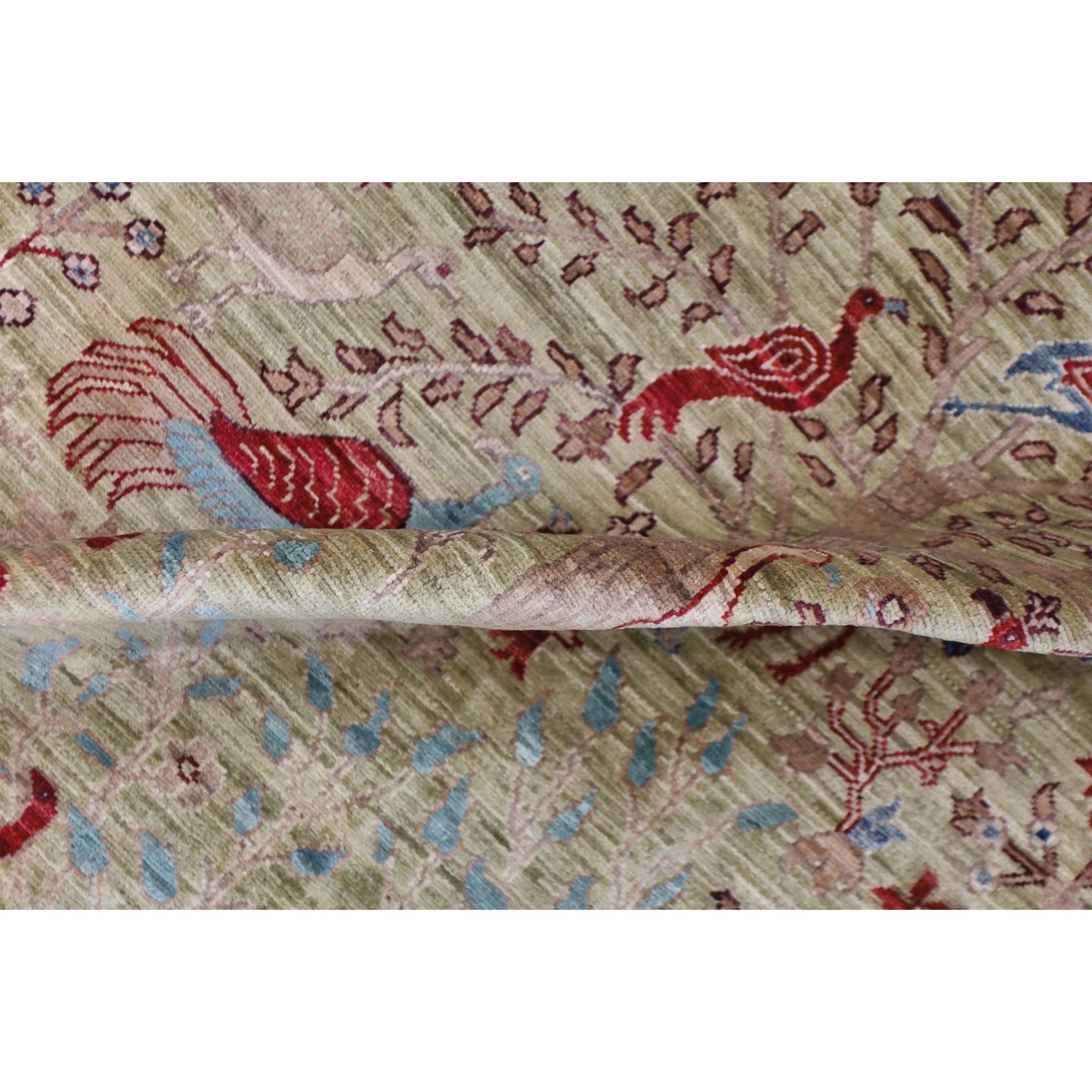 ARYANA ARYAN CAMEL / RED 7'10" X 8'2"