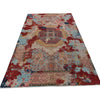 ARYANA ARYAN RED / LIGHT BLUE 5'9" X 9'