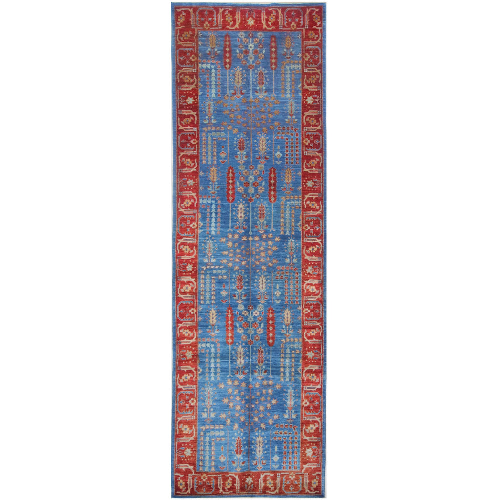 ARYANA ARYAN NAVY / RED 4' X 12'11"