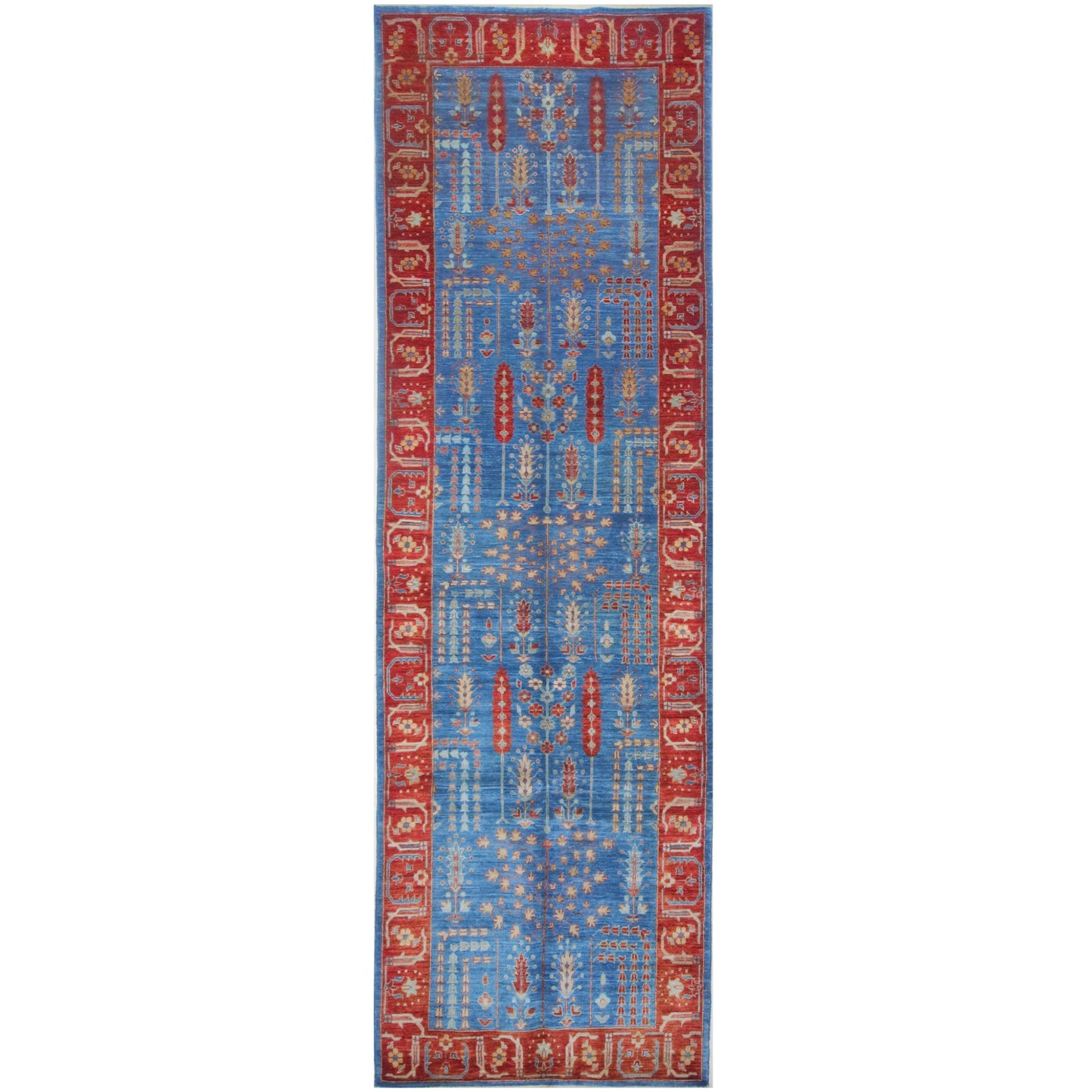 ARYANA ARYAN NAVY / RED 4' X 12'11"