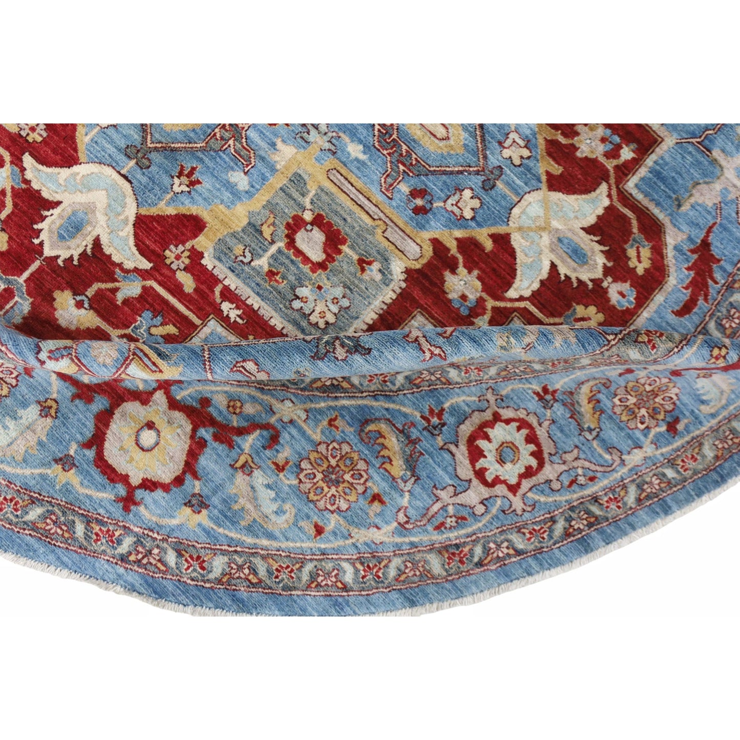 ARYANA ARYAN LIGHT BLUE / LIGHT BLUE 7'10" X 7'10"