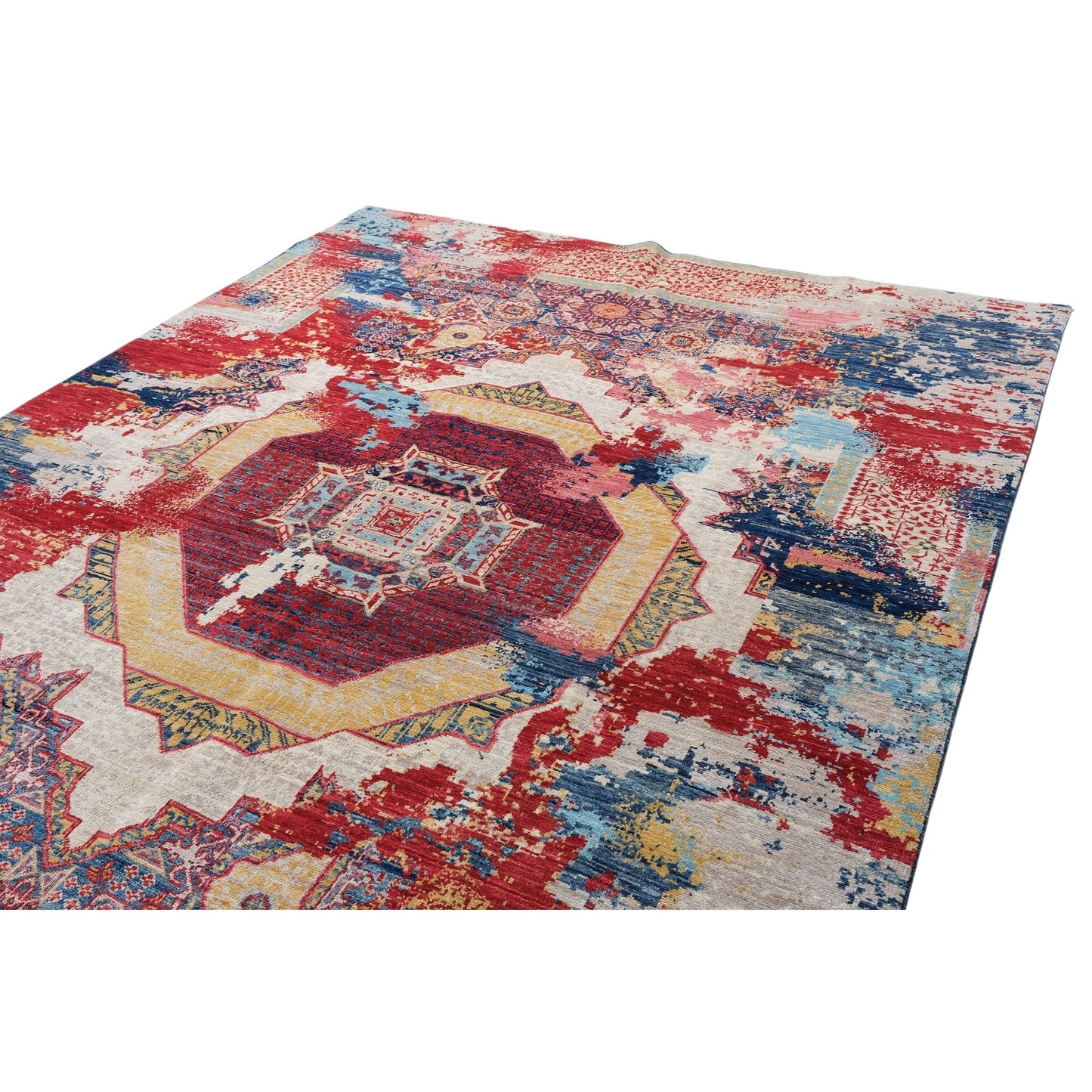 ARYANA ARYAN RED / NAVY 6'4" X 8'10"