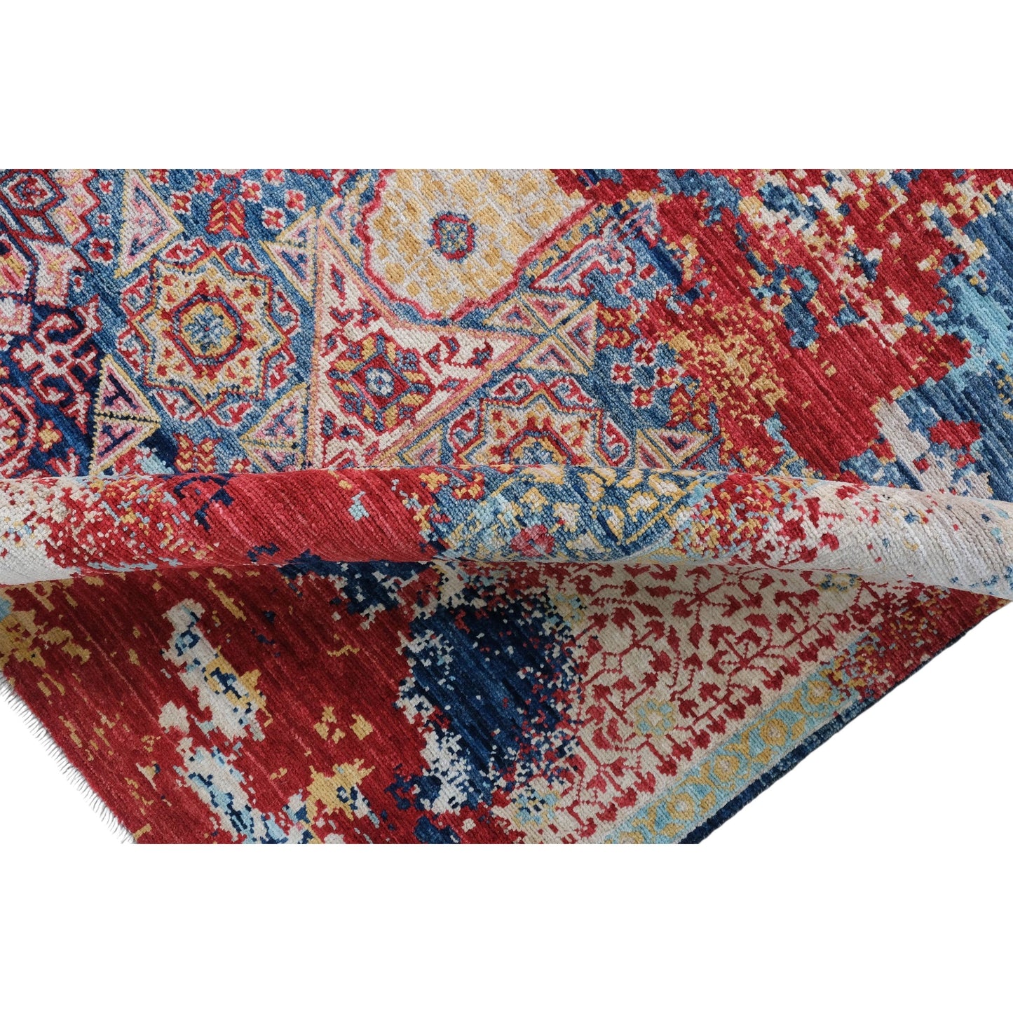 ARYANA ARYAN RED / NAVY 6'4" X 8'10"