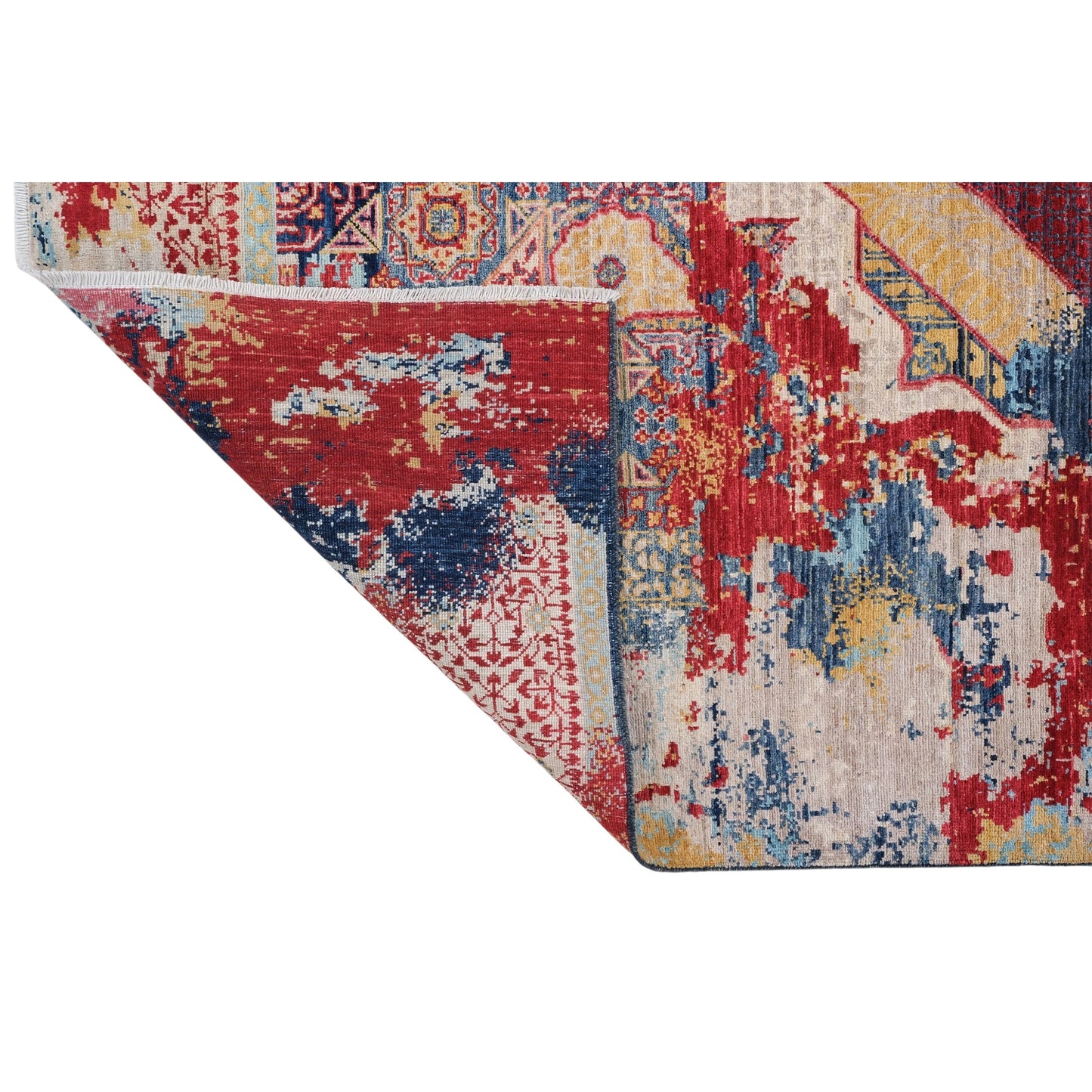 ARYANA ARYAN RED / NAVY 6'4" X 8'10"