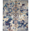 ARYANA ARYAN NAVY / IVORY 7'11" X 9'7"