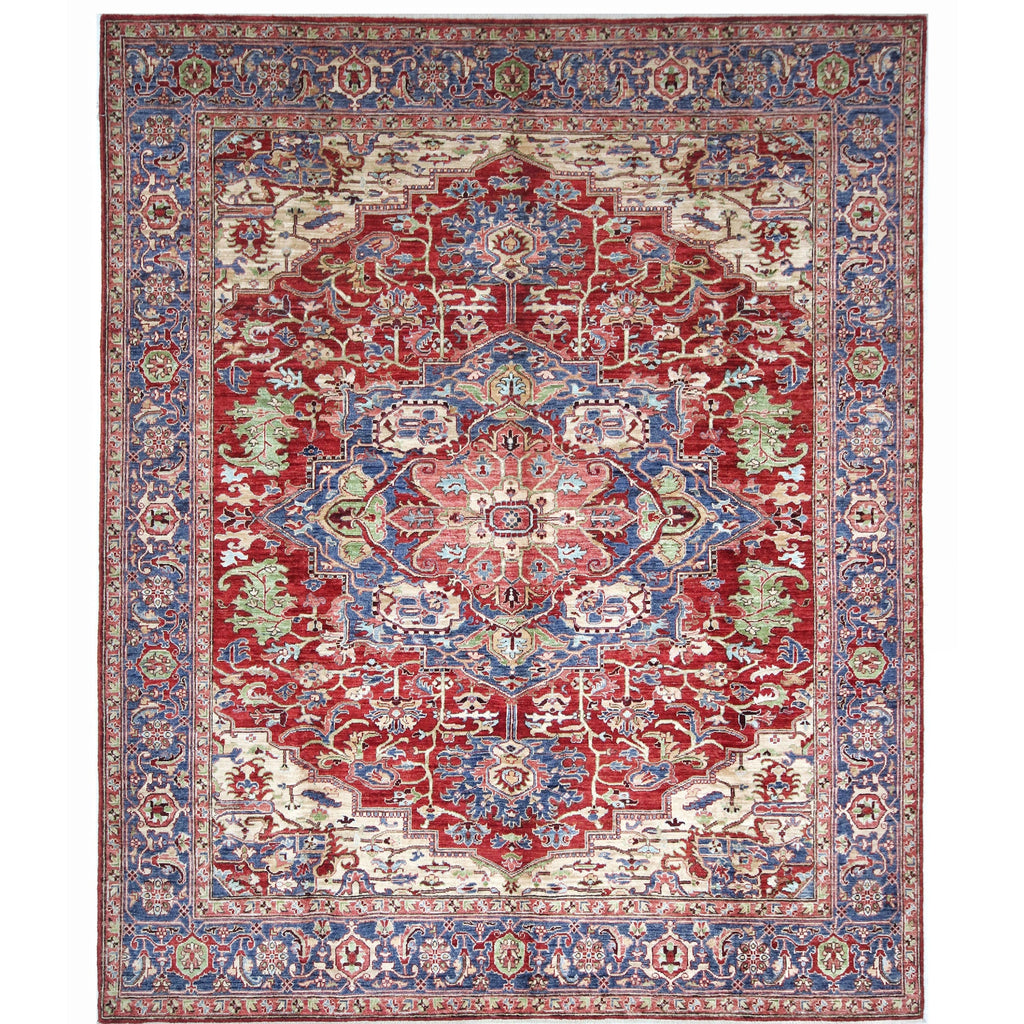 ARYANA ARYAN RED / NAVY 8'2" X 10'