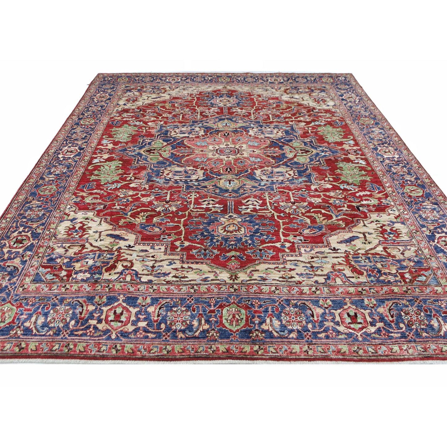 ARYANA ARYAN RED / NAVY 8'2" X 10'