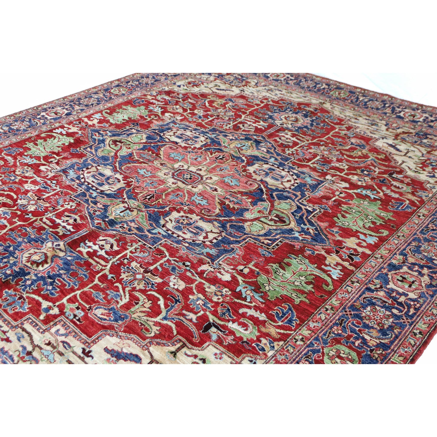 ARYANA ARYAN RED / NAVY 8'2" X 10'