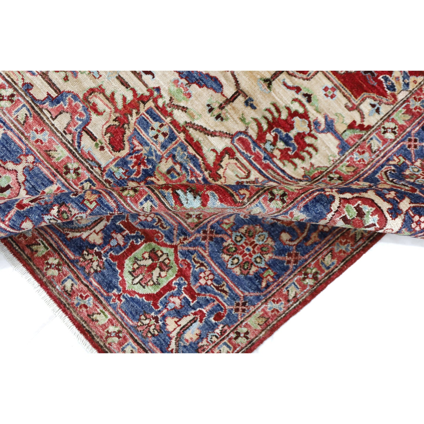 ARYANA ARYAN RED / NAVY 8'2" X 10'
