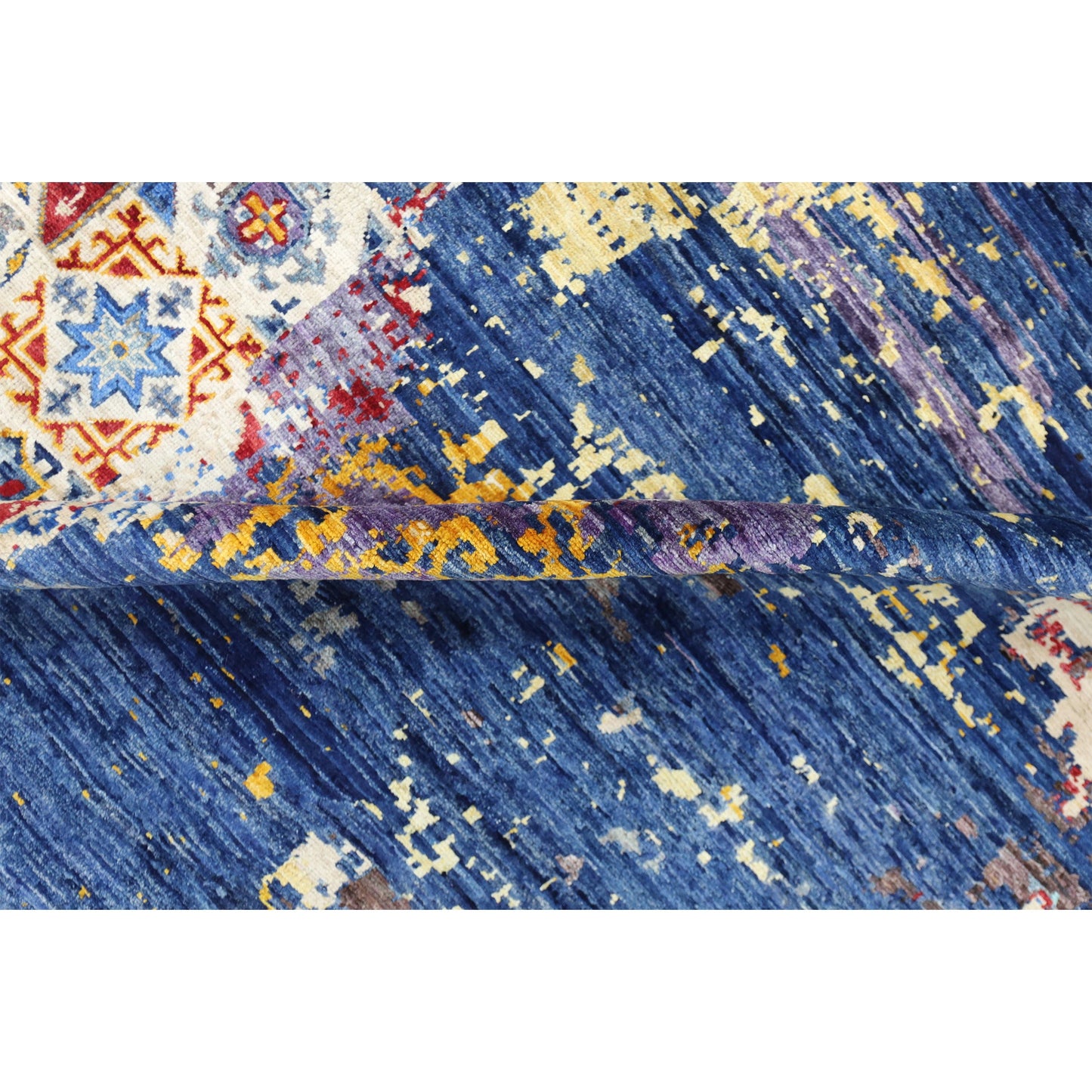 ARYANA ARYAN NAVY / RED 9'10" X 13'9"
