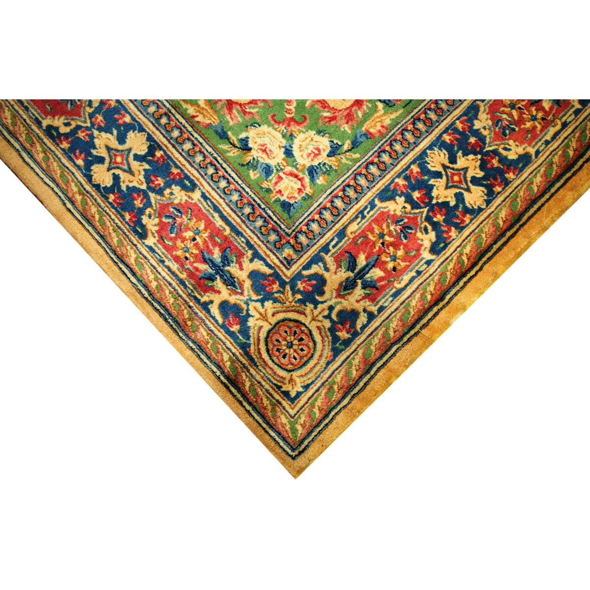 PERSIAN KIRMAN BEIGE / BLUE 13'4" X 16'9"