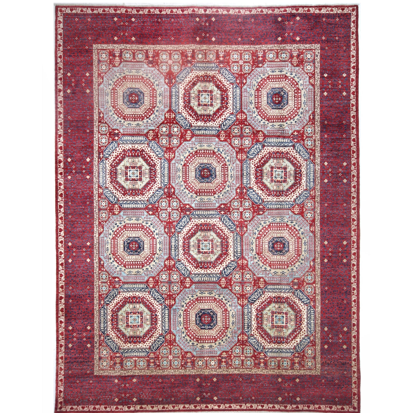 ARYANA ARYAN RED / RED 9' X 12'1"