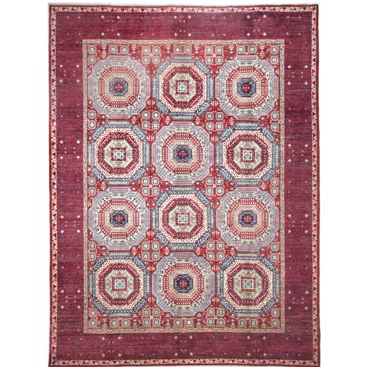 ARYANA ARYAN RED / RED 9' X 12'1"