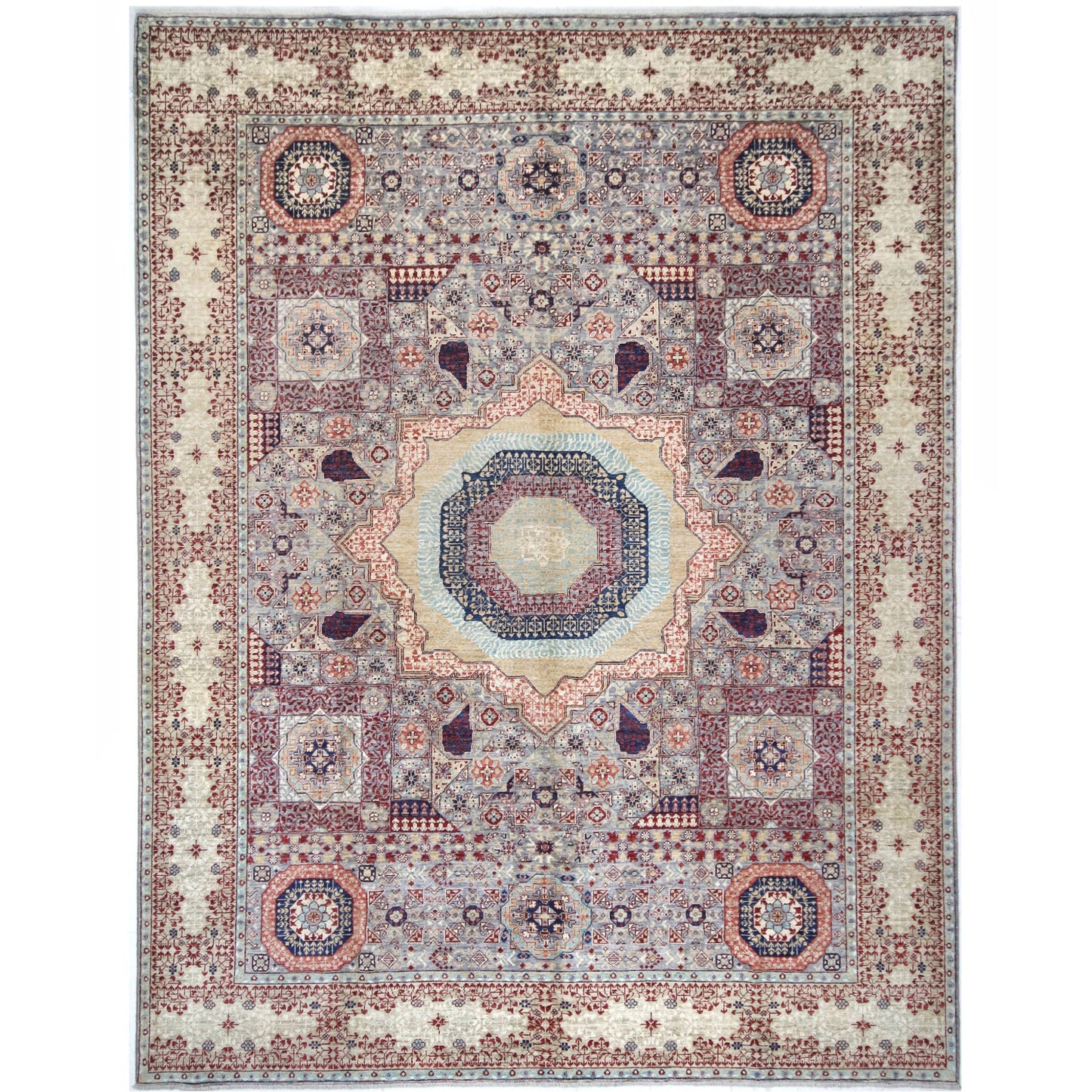 ARYANA ARYAN NAVY / IVORY 8'11" X 11'9"
