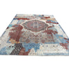ARYANA ARYAN RED / LIGHT BLUE 8' X 9'10"