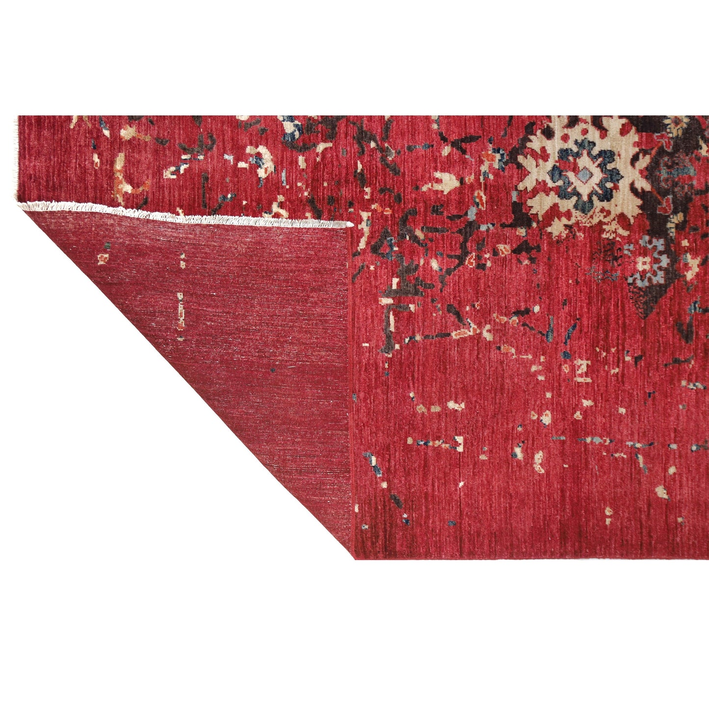 ARYANA ARYAN CHARCOAL / RED 10' X 11'2"