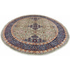 ARYANA ARYAN LIGHT GREEN / NAVY 8'9" X 8'11"