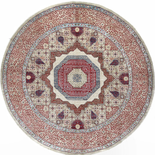 ARYANA ARYAN RED / CAMEL 9' X 9'
