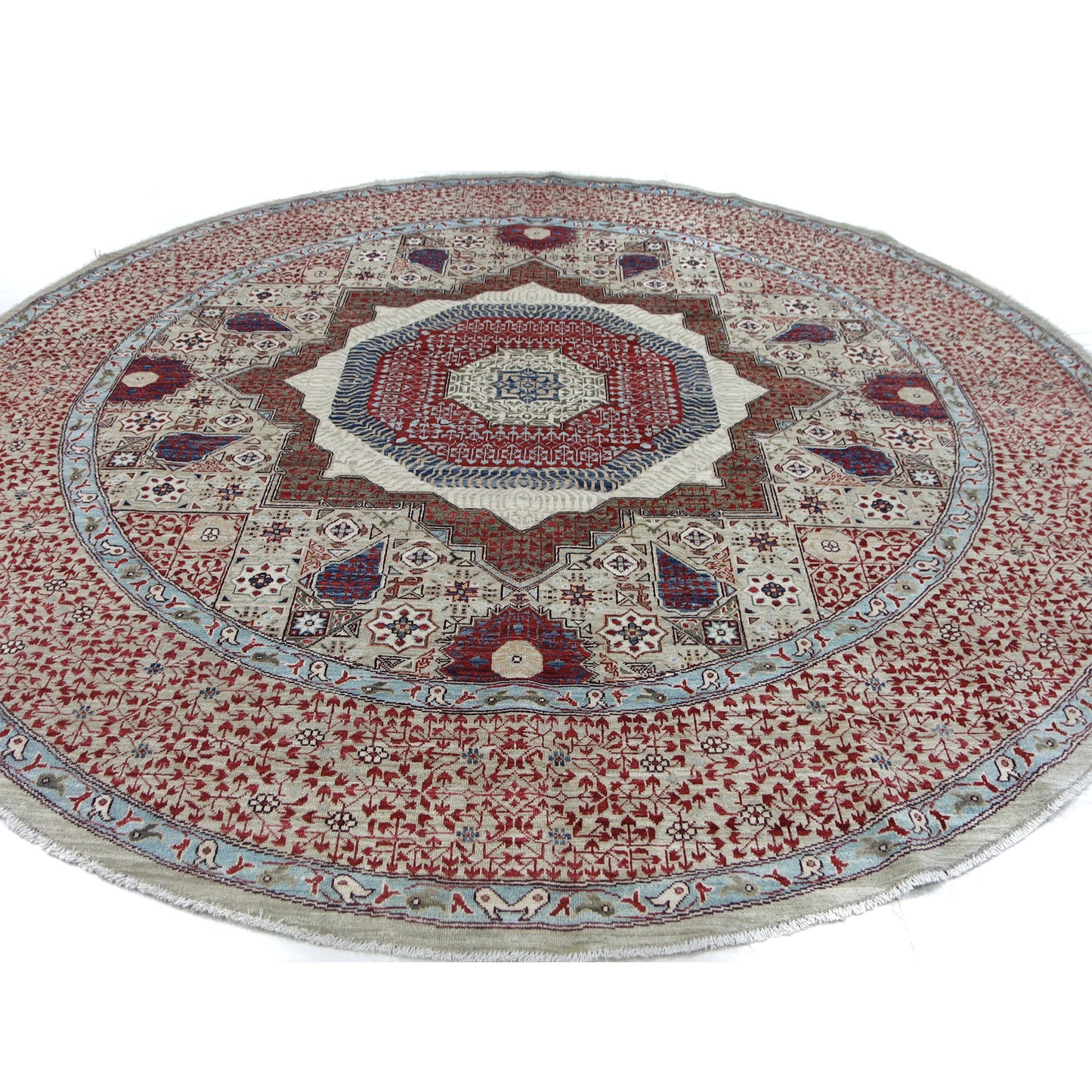 ARYANA ARYAN RED / CAMEL 9' X 9'