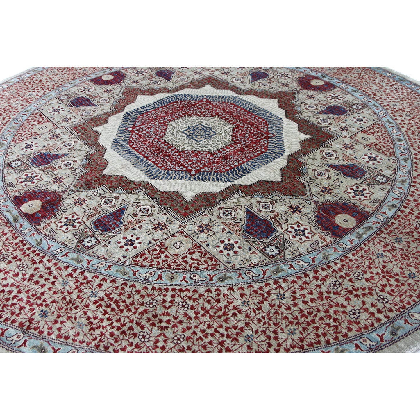 ARYANA ARYAN RED / CAMEL 9' X 9'
