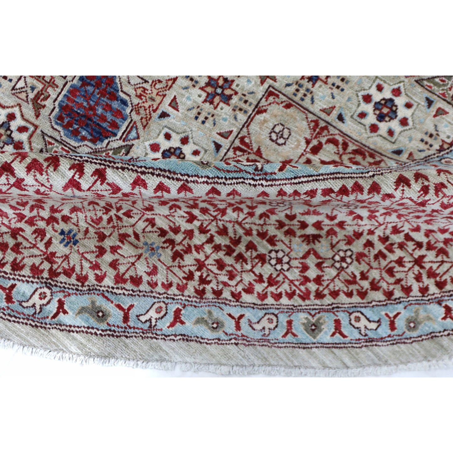 ARYANA ARYAN RED / CAMEL 9' X 9'