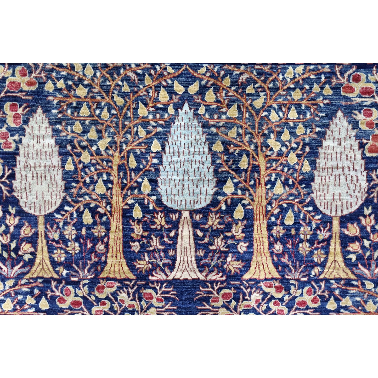 ARYANA MAMLU BLUE / RED 9'9" X 13'9"