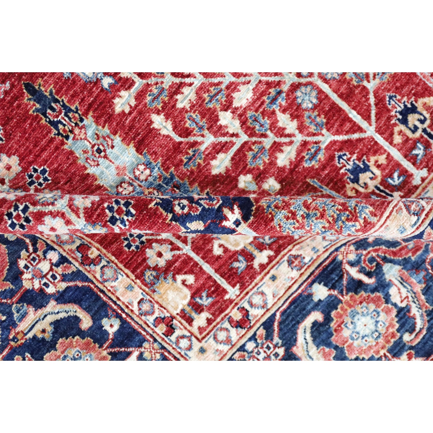 ARYANA MAMLU RED / BLUE 8'9" X 12'2"