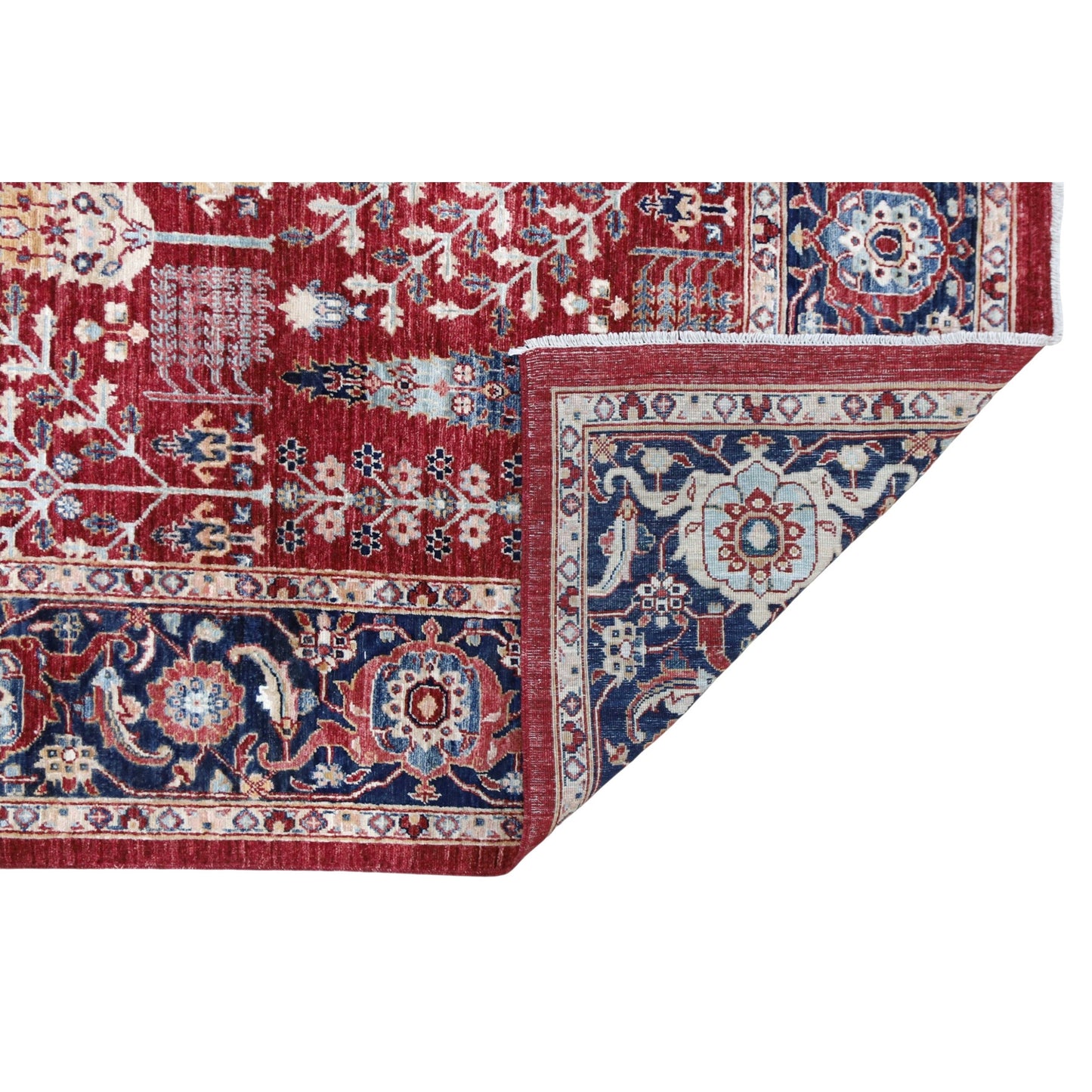 ARYANA MAMLU RED / BLUE 8'9" X 12'2"