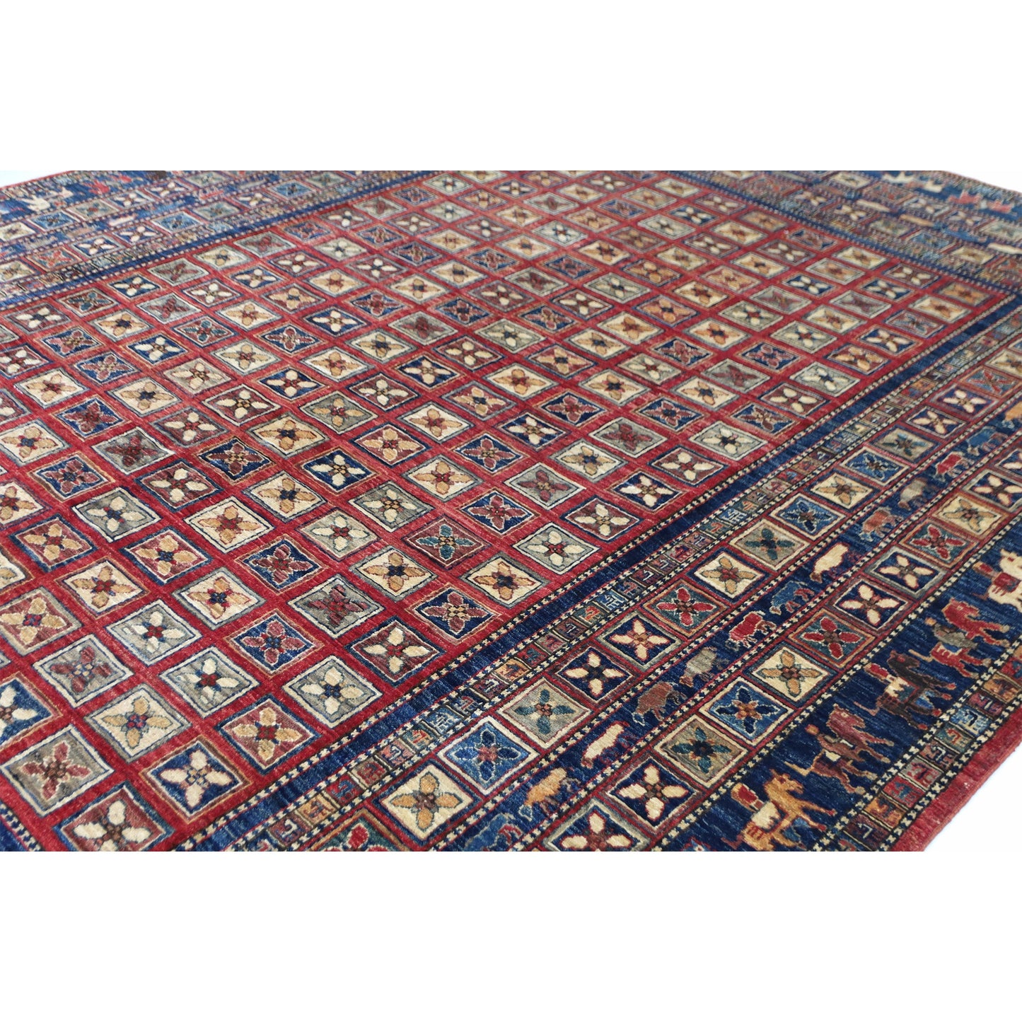 ARYANA ARYAN RED / NAVY 8'8" X 11'6"