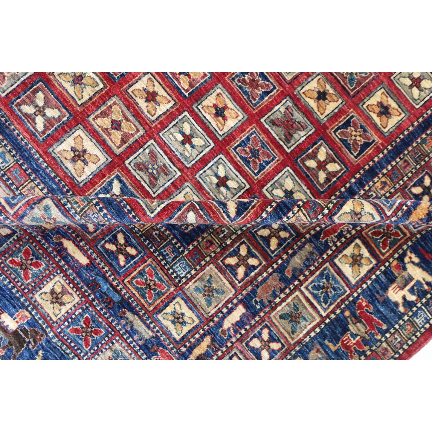 ARYANA ARYAN RED / NAVY 8'8" X 11'6"