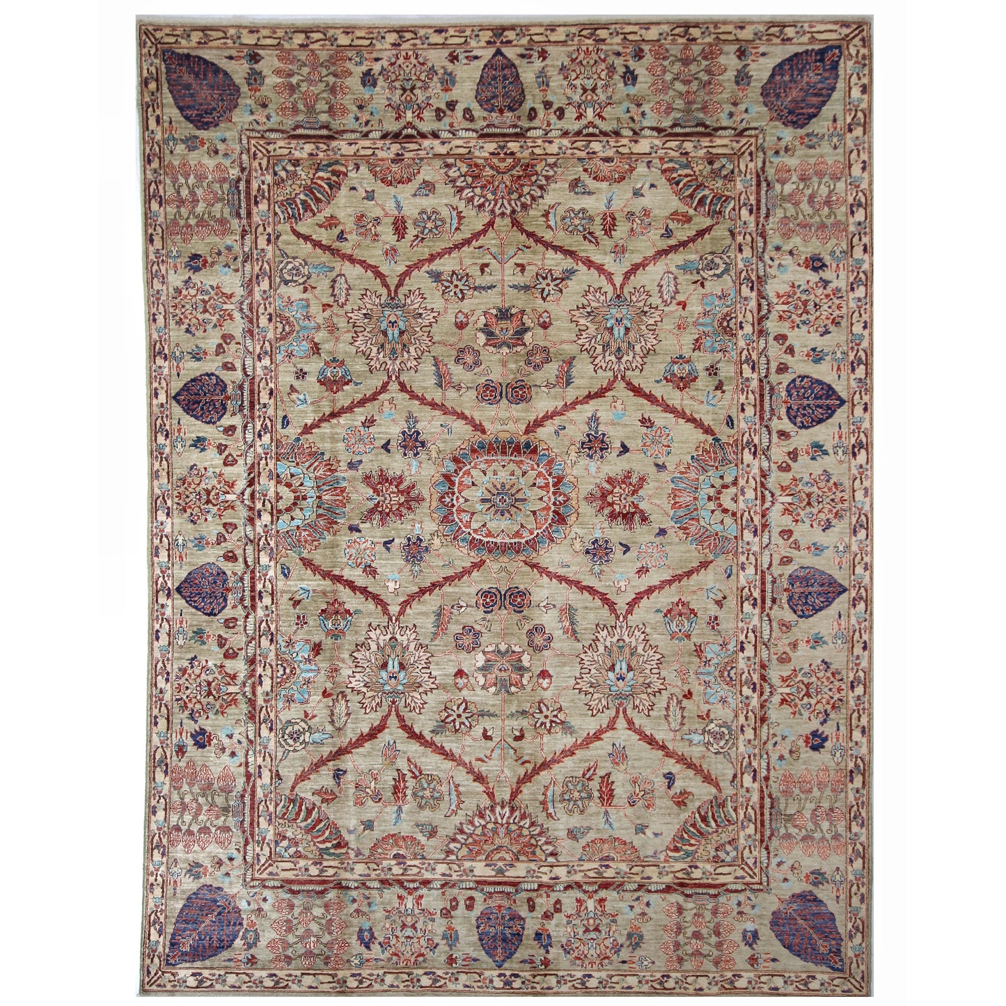 ARYANA ARYAN CAMEL / RED 8' X 11'3"