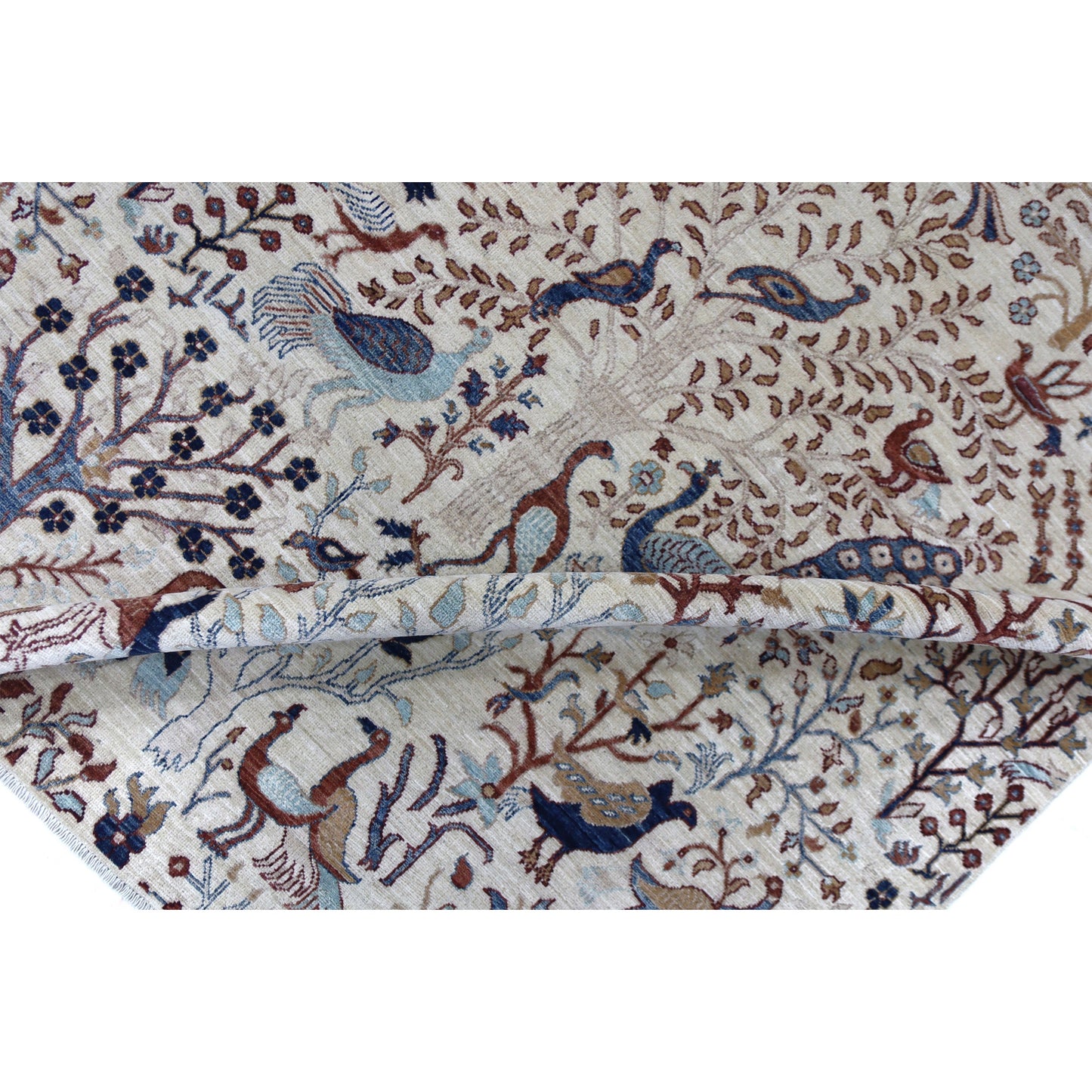 ARYANA ARYAN IVORY / BLUE 10' X 14'
