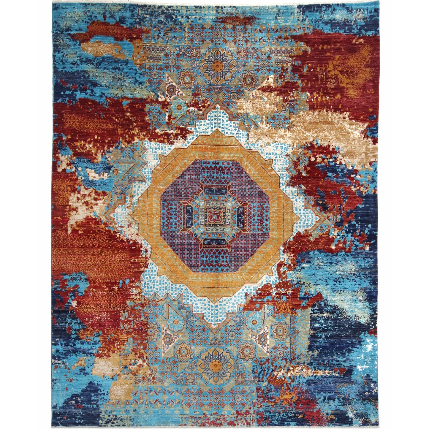 ARYANA MAMAB BLUE / MULTI 7'11" X 10'3"