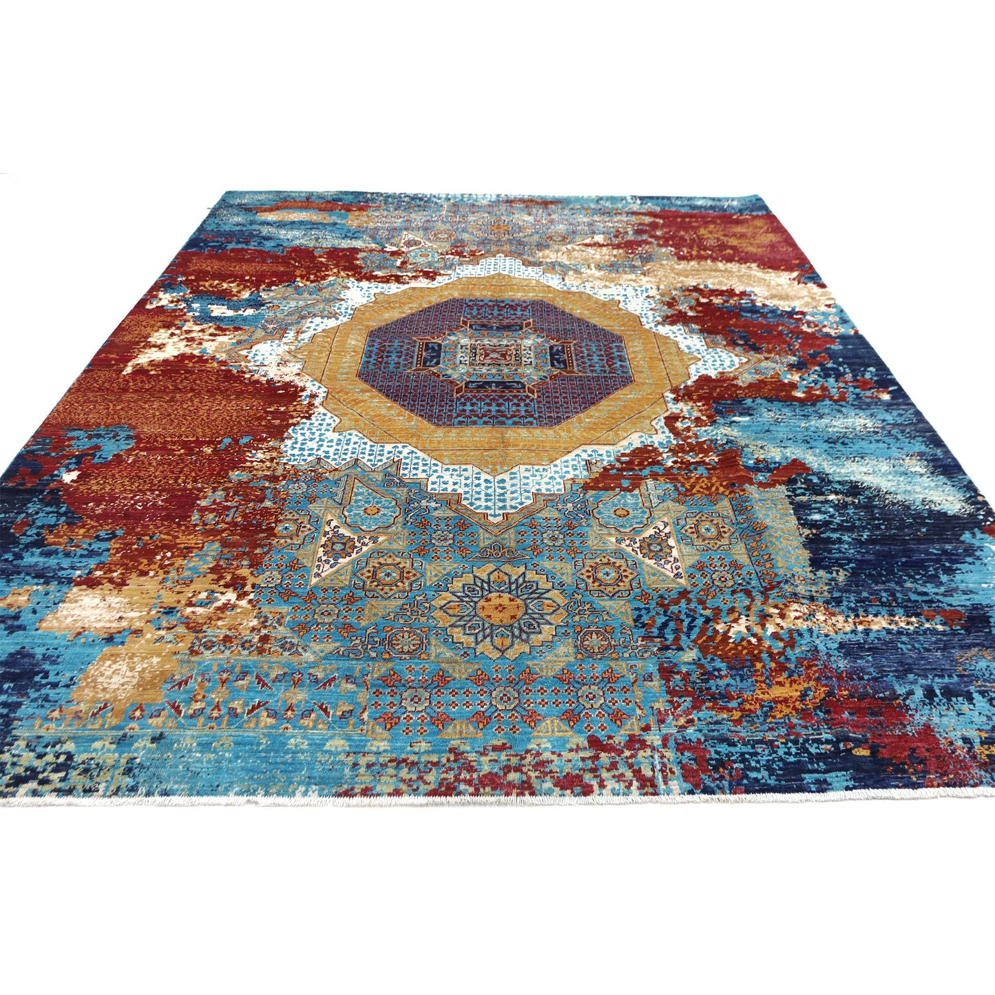 ARYANA MAMAB BLUE / MULTI 7'11" X 10'3"