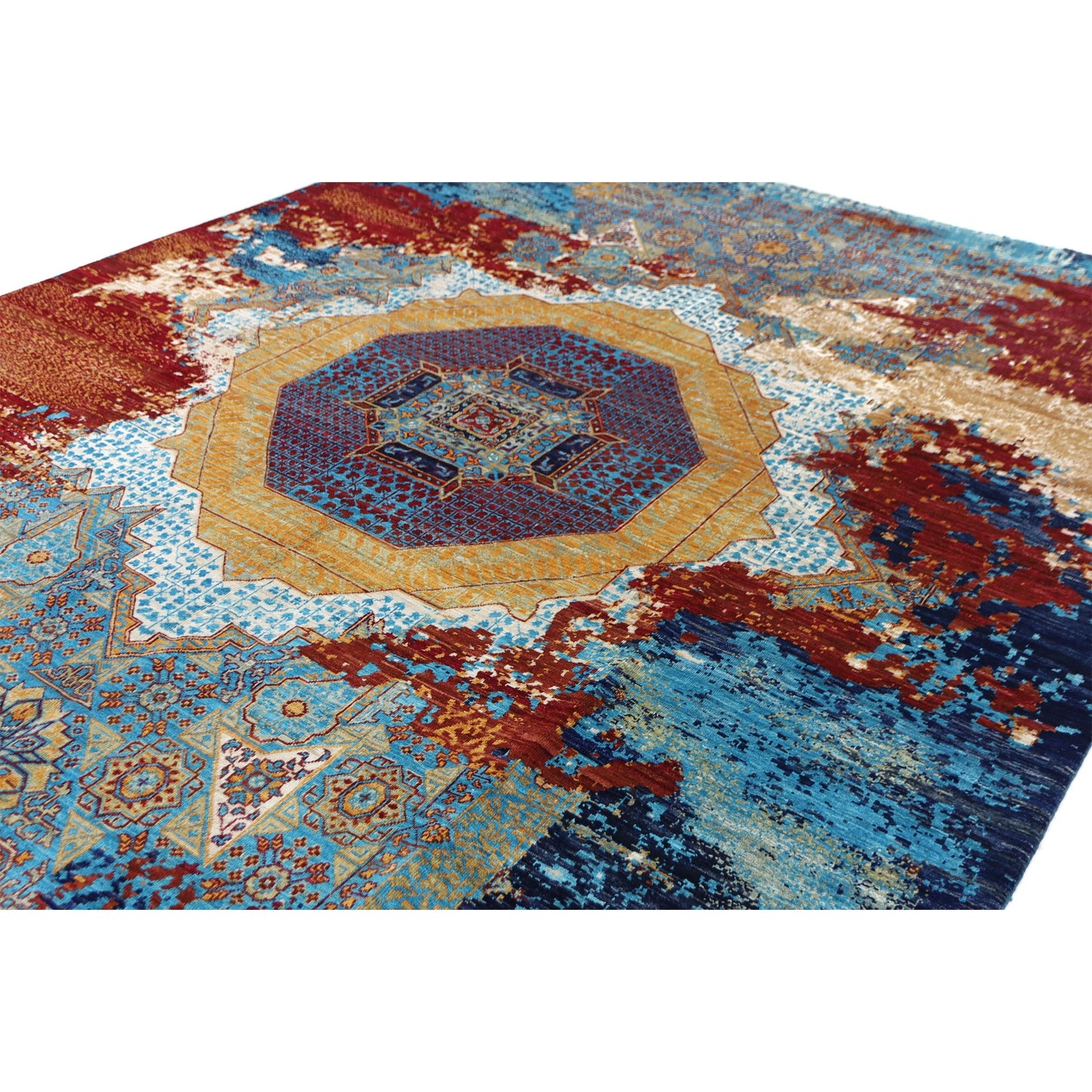 ARYANA MAMAB BLUE / MULTI 7'11" X 10'3"