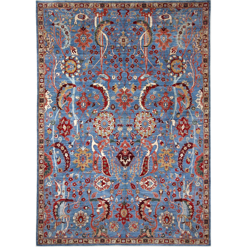 ARYANA MAMLU LIGHT BLUE 9'10" X 13'9"