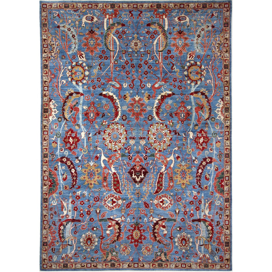 ARYANA MAMLU LIGHT BLUE 9'10" X 13'9"