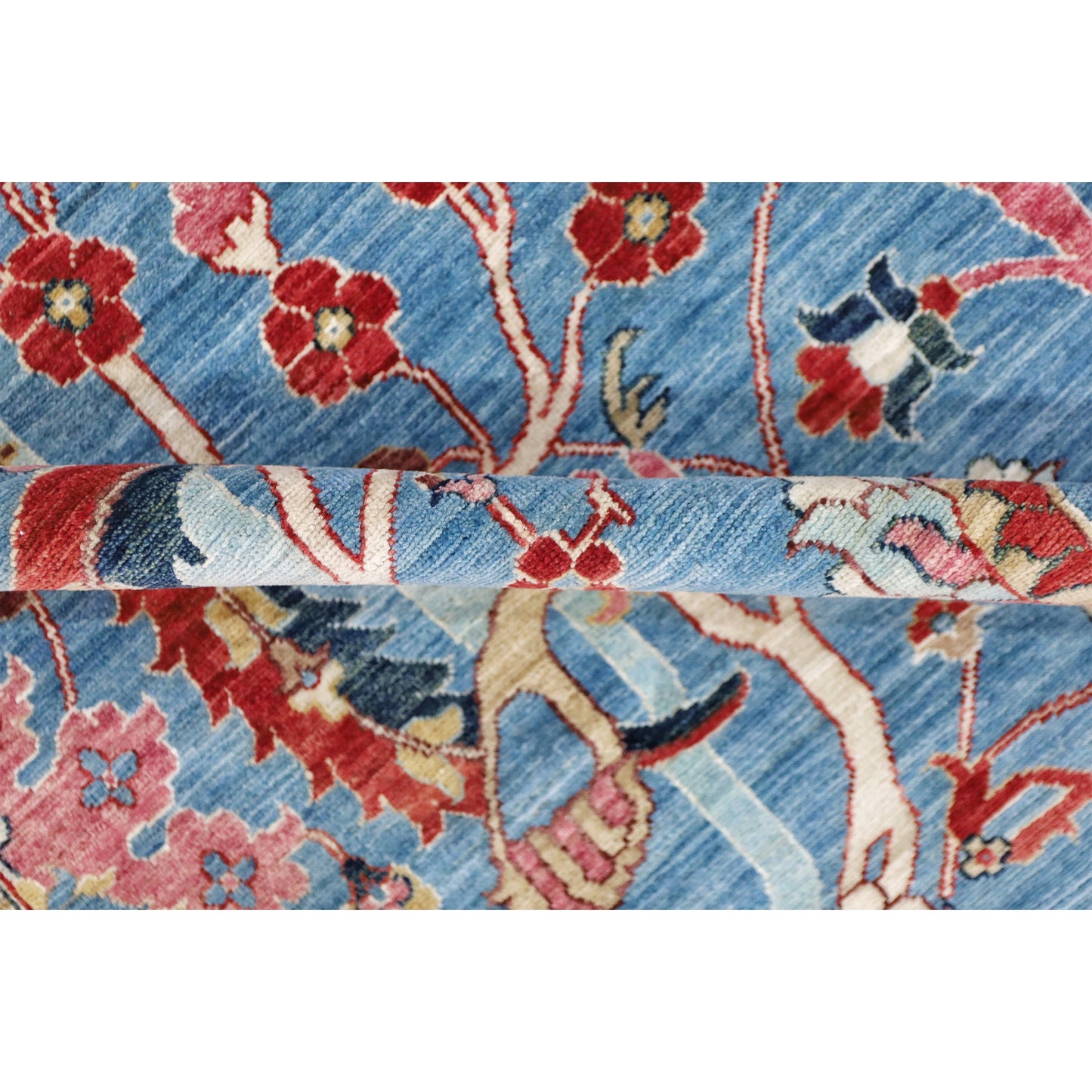 ARYANA MAMLU LIGHT BLUE 9'10" X 13'9"