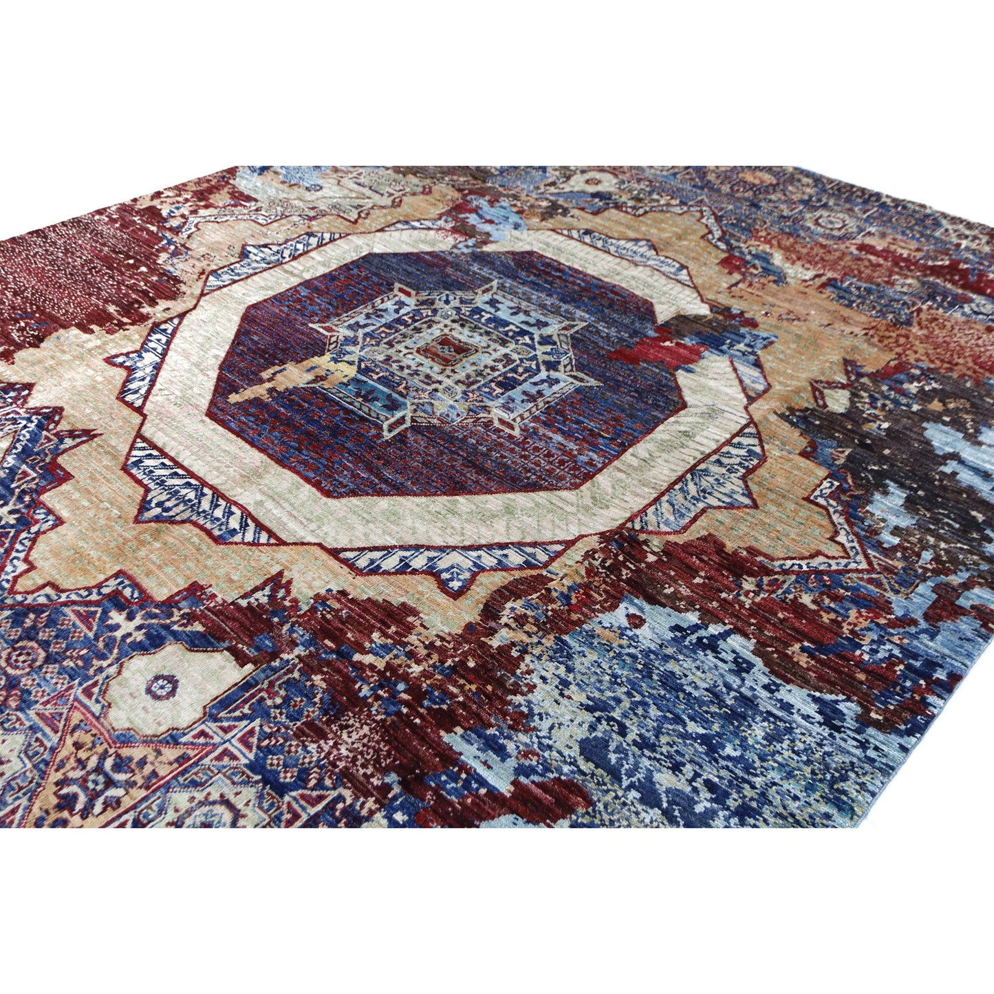 ARYANA ARYAN IVORY / RED 7'11" X 10'