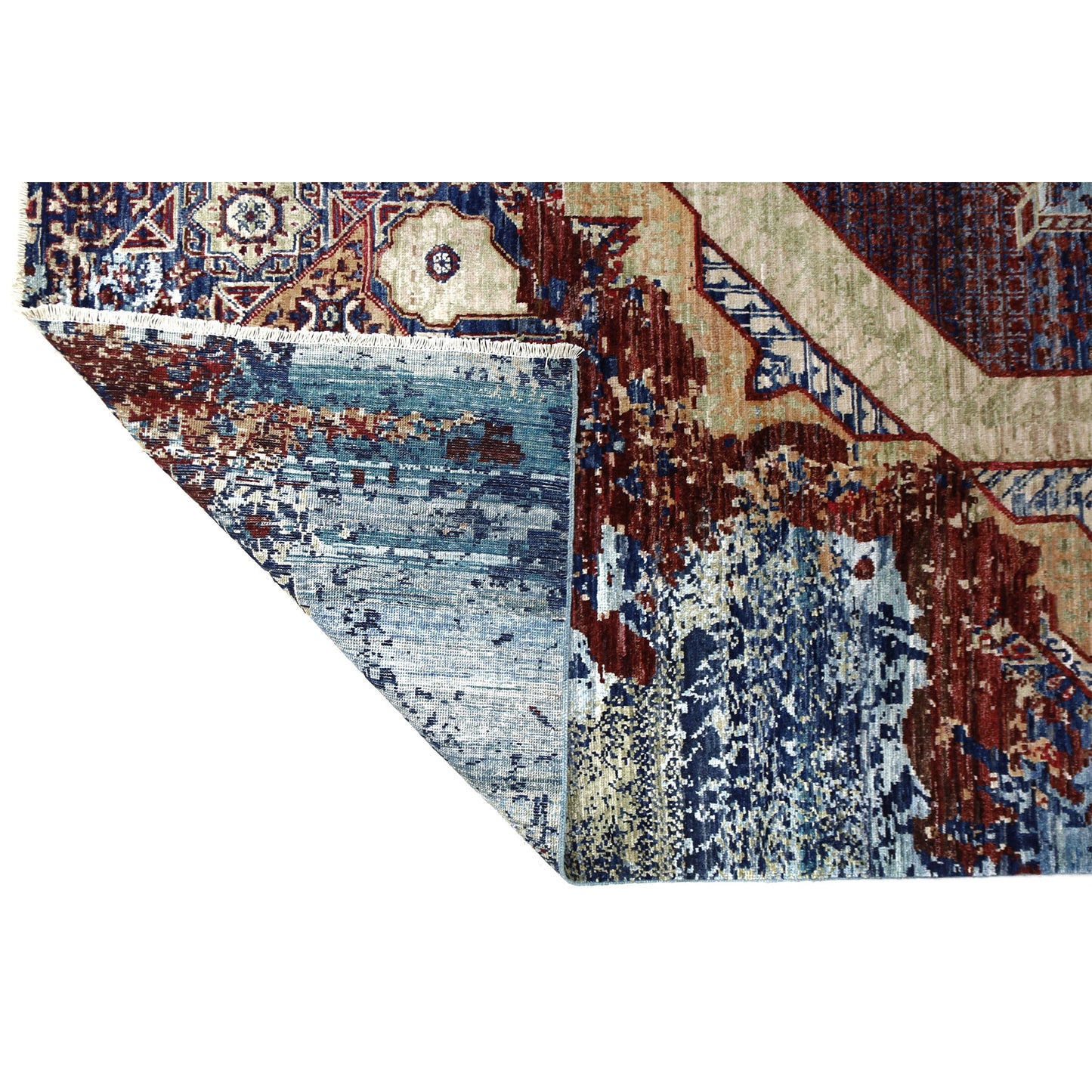 ARYANA ARYAN IVORY / RED 7'11" X 10'