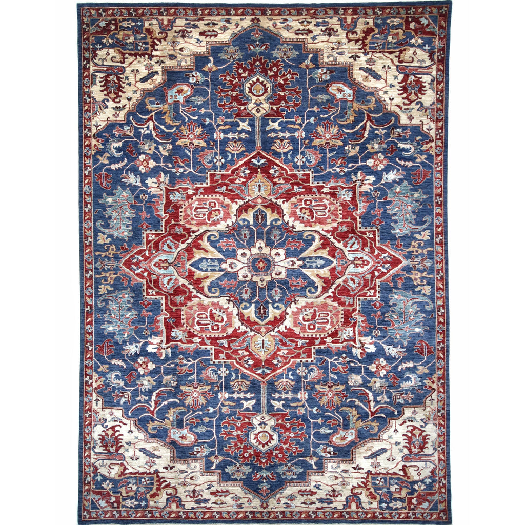 ARYANA ARYAN NAVY / RED 9'11" X 13'10"